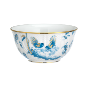 Ginori Oro Di Doccia Turchese Small Rice Bowl - 4.25"